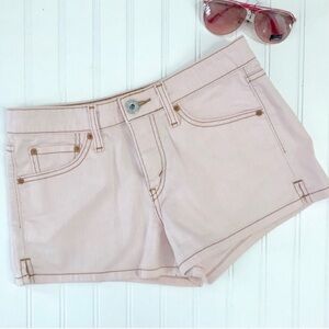 •Levi’s• pink super low shorts